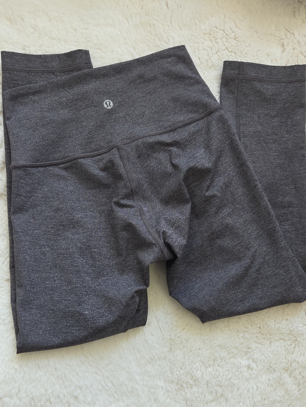 lululemon athletica Dark Heather Gray Leggings Size 4